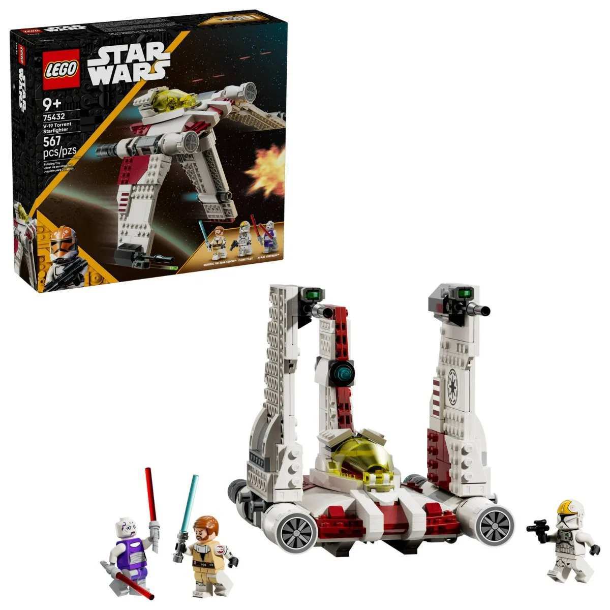 LEGO® Star Wars: The Clone Wars™ Action with The V-19 Torrent