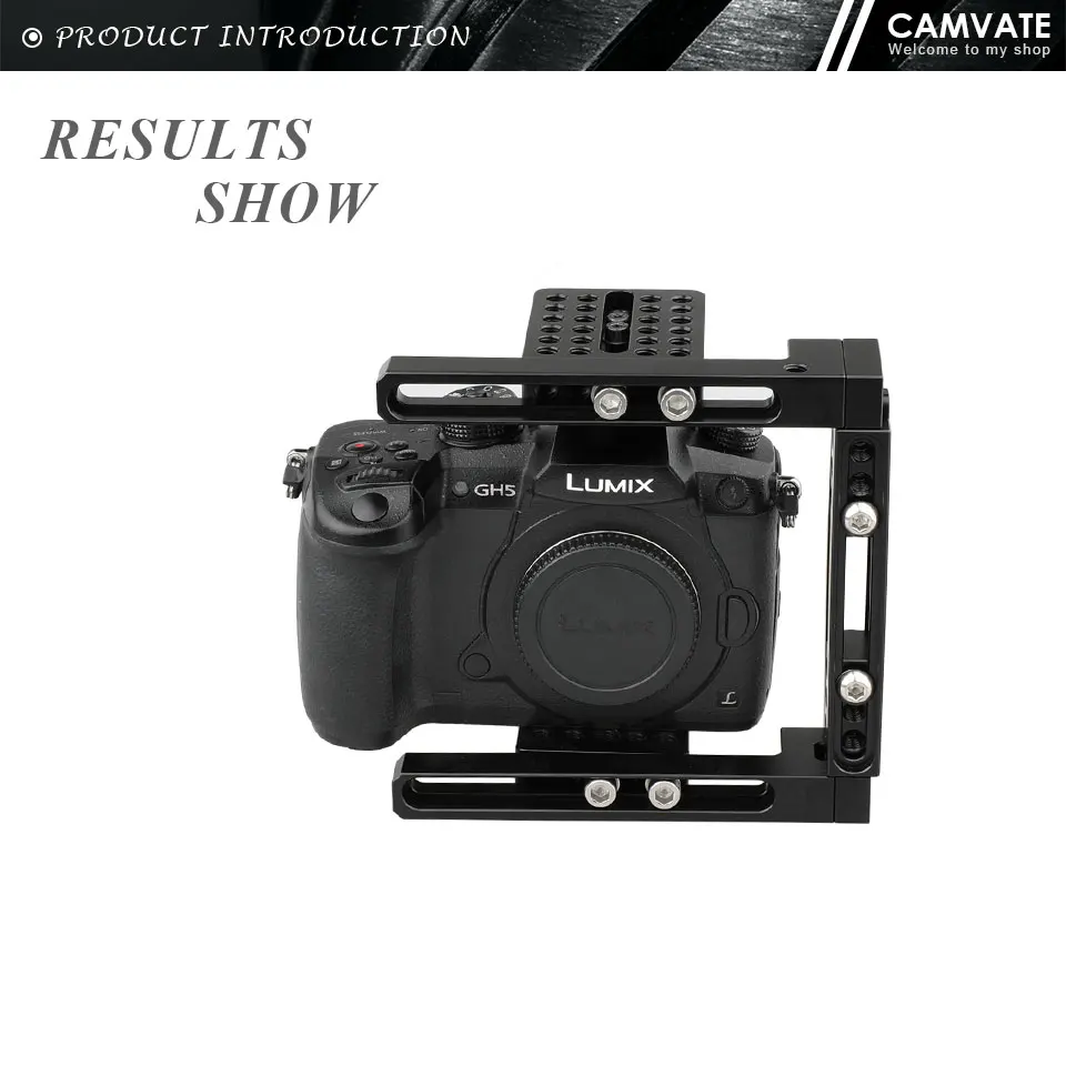 Camera Cage Rig For Canon 60D/70D/80D/5D MarkII 5D MarkIII/5DS/5DSR/Nikon D3200/