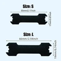 Bandes nasales noires en antarctique pour adultes et enfants, 100/50/20 pièces, extra fortes, pour un meilleur sommeil, non invasives 5