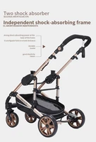 3 in 1 Baby Stroller with Car Seat and Foldable Baby Carriage