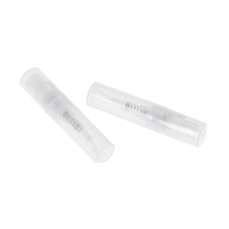 투명 2Ml 분무기 플라스틱 병 스프레이, 60 개, 일회용 향수, 빈 샘플 병, 여행 파티용