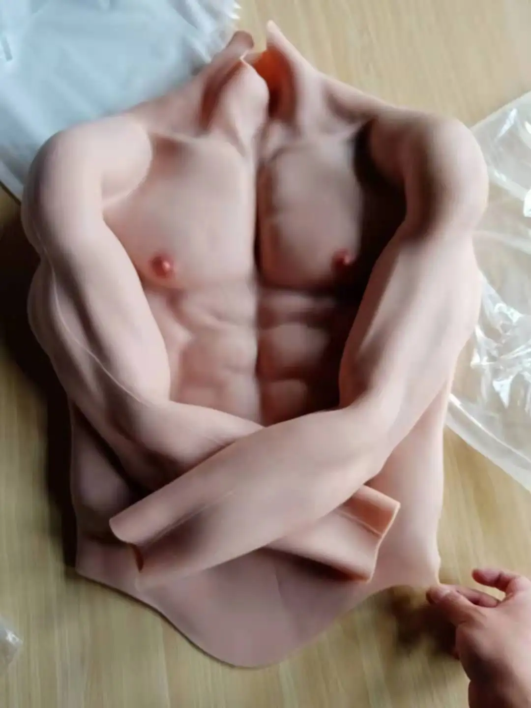 

Костюм для мышц рук, имитация брюшного пресса, силиконовая грудь для тонкого человека, улучшение мужской силы, для мужчин и женщин