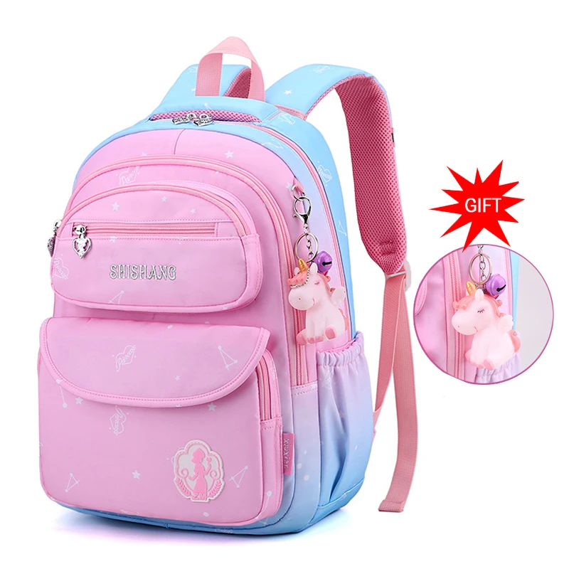 Waterproof Orthopedic School Backpack Children School Bags For Girls Kids Backpack Primary