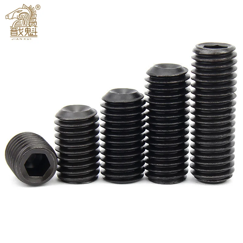 sourcing map 10pcs M6x75mm Vis à Tête Cylindrique à Six