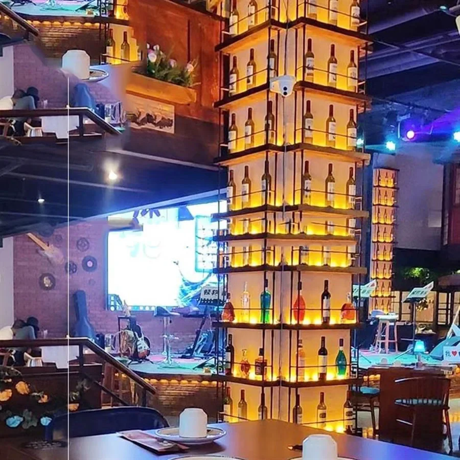 Industrial Outdoor Wine Bar Cabinet 3