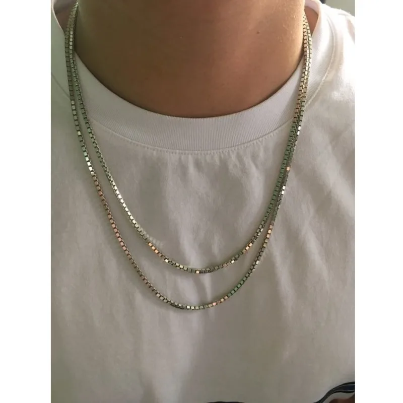 Collana Veneziana In Argento 925 Reale 45Cm