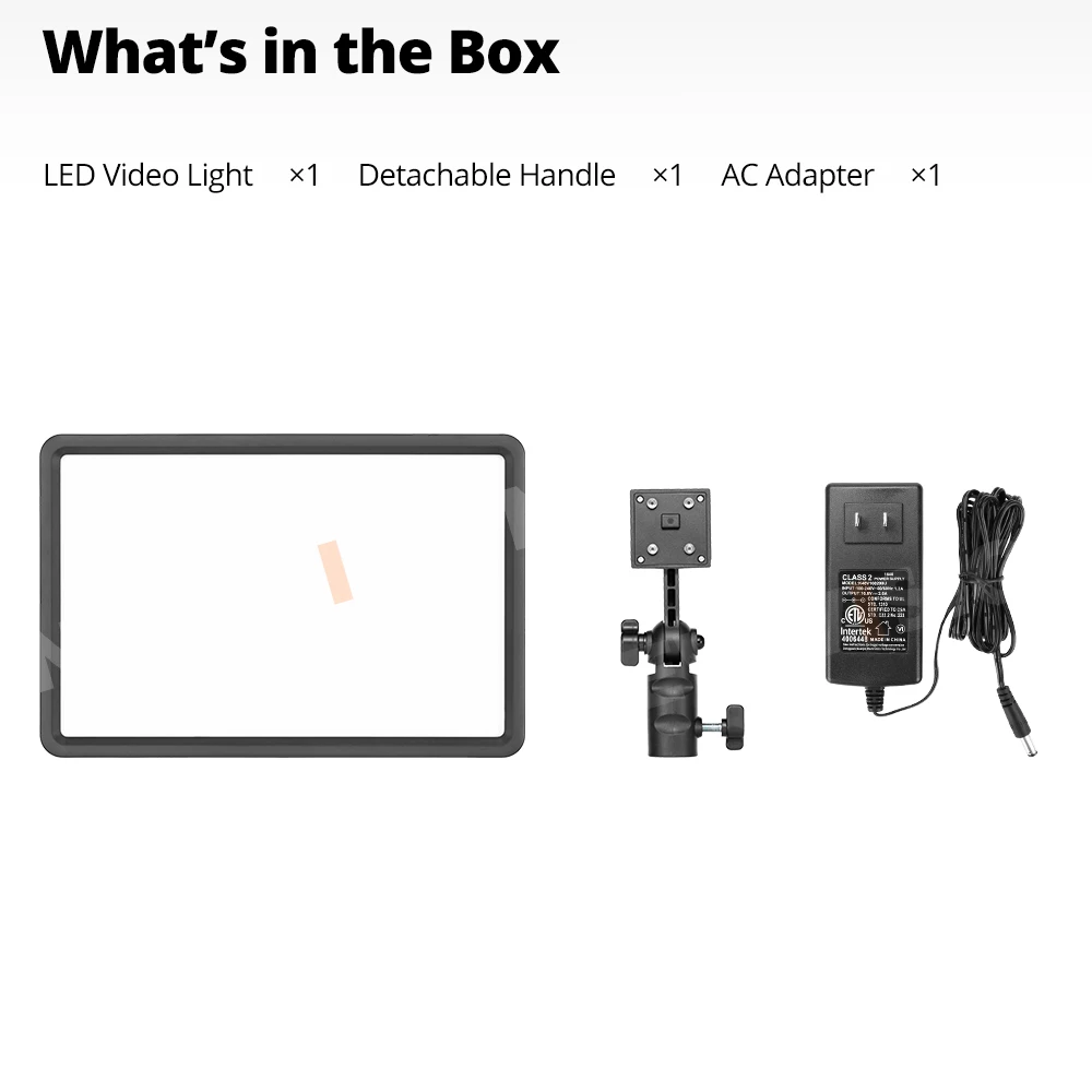Godox LEDP260C Ultradünne 30-W-dimmbare LED-Videolicht-Kontrollleuchte 3200K -5600K Zweifarbige Temperatur kompatibel für Kanonen Nikon Sony Digital DSLR Camera Studio Photography