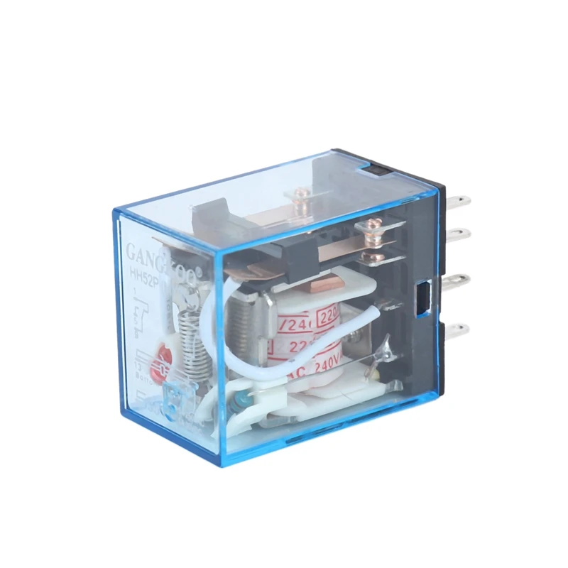 

6X 220/240V AC Coil DPDT Power Relay MY2NJ 8 Pin W Socket Base