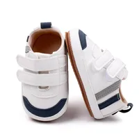 Fashion Baby Shoes Children PU Leather First Walkers Kids Sneakers Soft Rubber Sole Infant First Walkers For Boys Girls 2