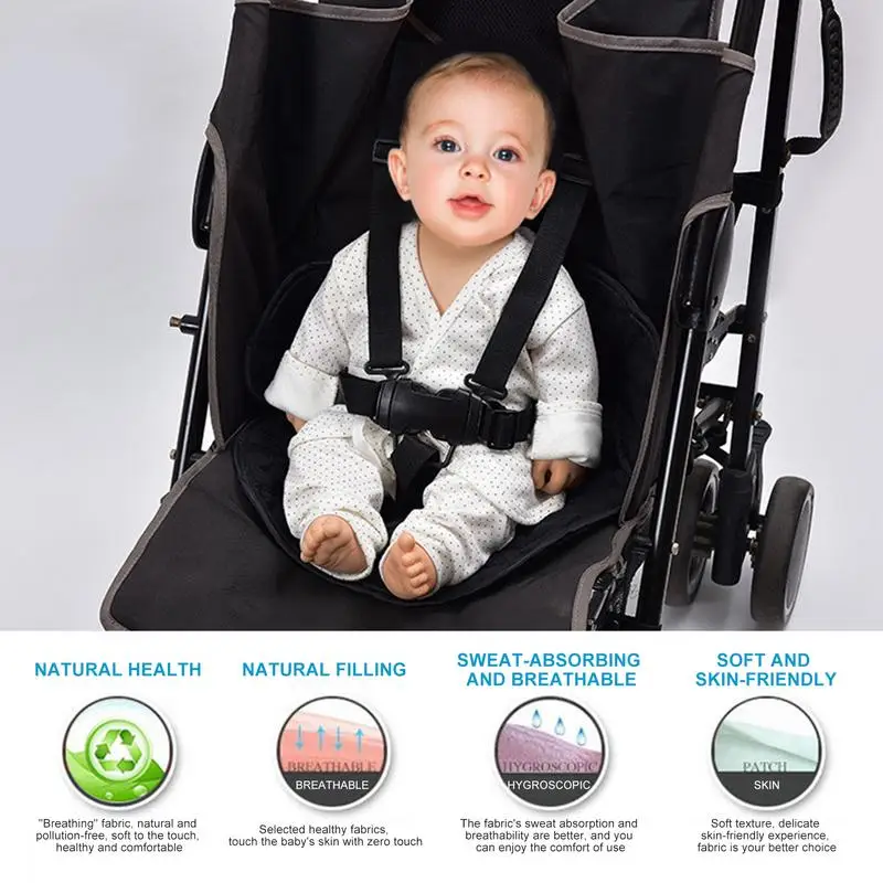Stroller Pad Potty Training Car Seat Protector Waterproof Infant Seat Pad Carseat Cushion For Toddler Infant Baby Car