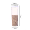 Food Storage Box Sealed Containers Leakproof Storage Box Crisper for Cereal Spaghetti Noodle Pasta Grain 5