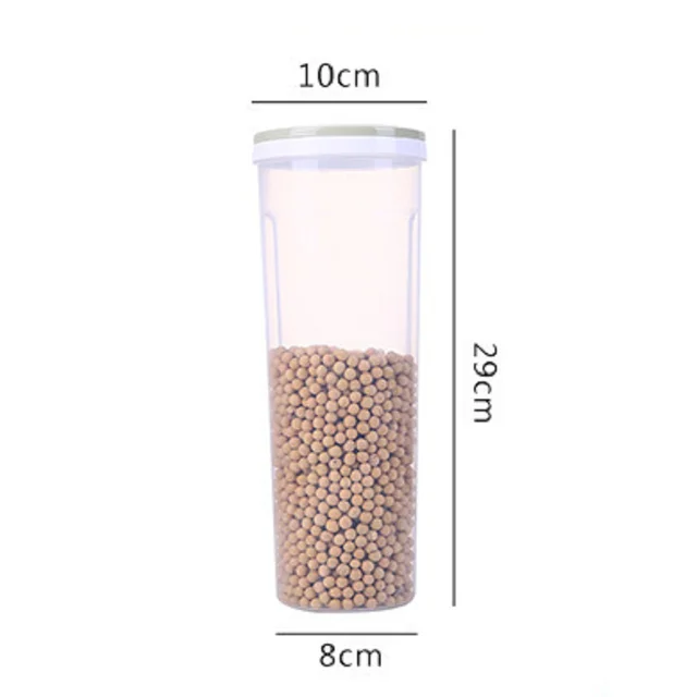 Food Storage Box Sealed Containers Leakproof Storage Box Crisper for Cereal Spaghetti Noodle Pasta Grain 5