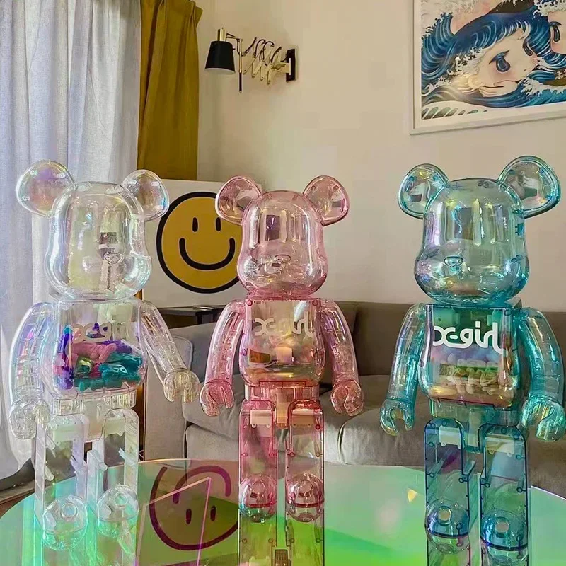 Bear-brick1000% Violent Bear Living Room Decoration, Trendy Violent Bear Doll, 70 Cm High, 1:1 Restoration of High Quality 4