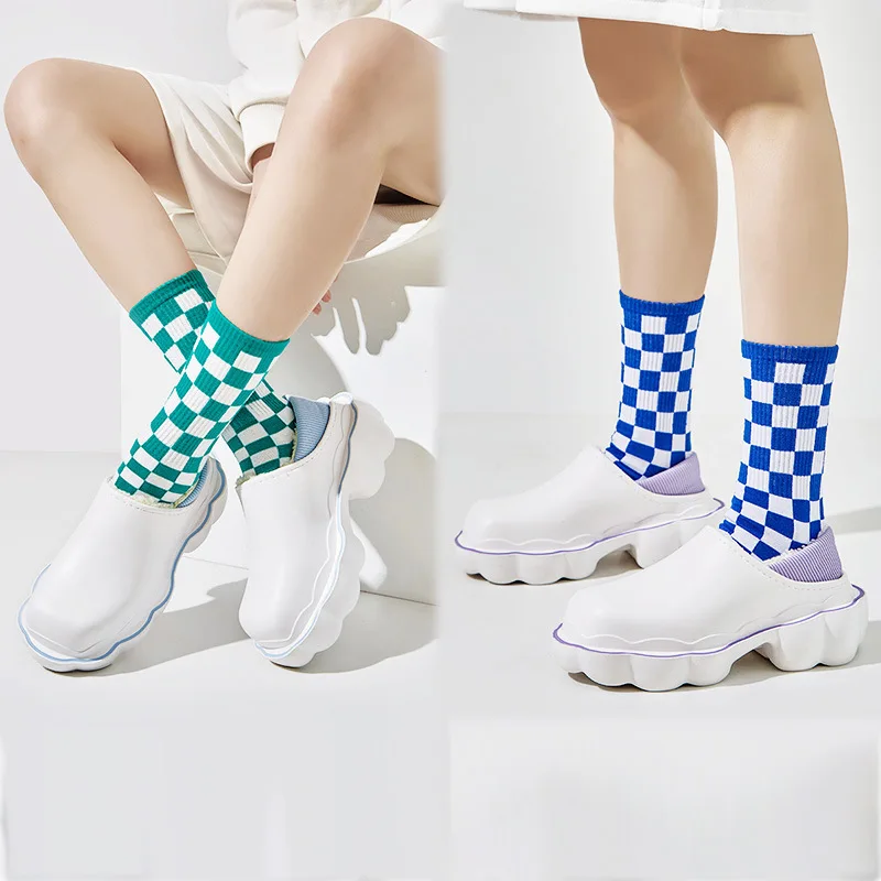 

Тапочки женские х/б, на высоком каблуке, зимние, Нескользящие