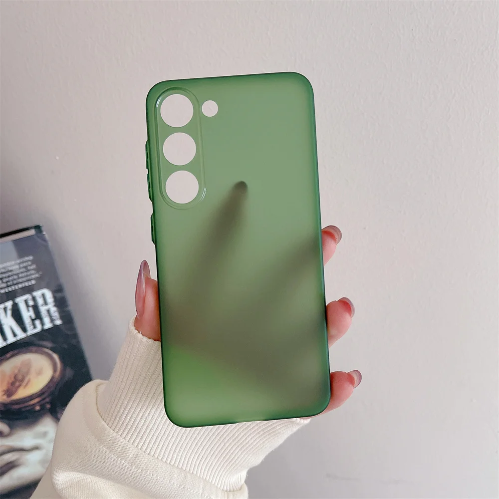 thumbnail image 1 of Funda mate delgada a prueba de golpes para Samsung Galaxy S24, S23, S22 Ultra, S21 Plus FE, A52, A53, A73, A72, A32, A14, A54, Note 20, Ultra TPU, 1 of 5