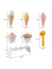 Children bulldozer straw beach toy engineering car excavator wheat straw dredging tool splash beach shovel 5