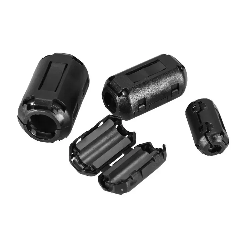 Filters Suppressors Ferrite Core Ring Clamp Kit Anti-Jamming Toroidal Clip-on Clamp for 3.5~13mm Cable Power Cord 20pcs cable clip,cable clamp,cable filter,cable noise suppressor