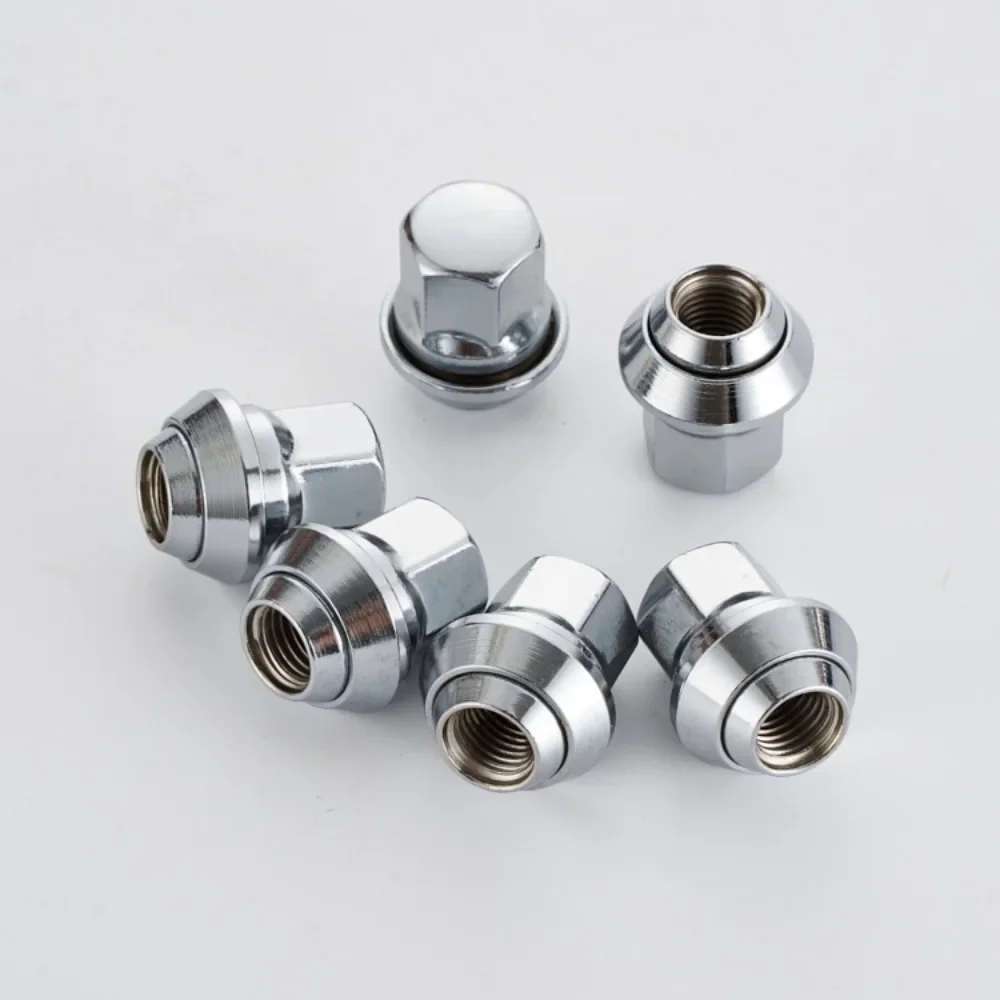 Wheel Lug Nuts Screws 1pc for Ford Focus Mondeo Kuga EcoSport M12x1.5 Hex 19mm Thickness 31mm