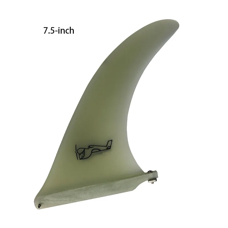 Surfboard fin, single fin, 6.5&ldquo;, 7&ldquo;, 7.5&ldquo;, 8&rdquo;, 8.5&ldquo;, 9&ldquo;, 9.75&ldquo;, 10&rdquo;, 10.5&rdquo;, Fiberglass natural color