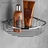 304 Stainless Steel Bathroom Storage Rack Corner Triangle Basket Bathroom Wall-mounted Storage Shelf Bathroom Accessories 2
