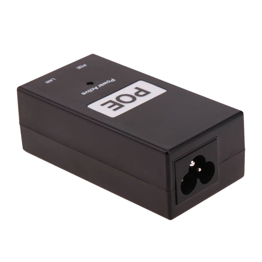 24V/48V 0.5A Desktop POE Power Injector Ethernet Adapter Surveillance CCTV IP Camera Supply poe power supply adapter poe power supply