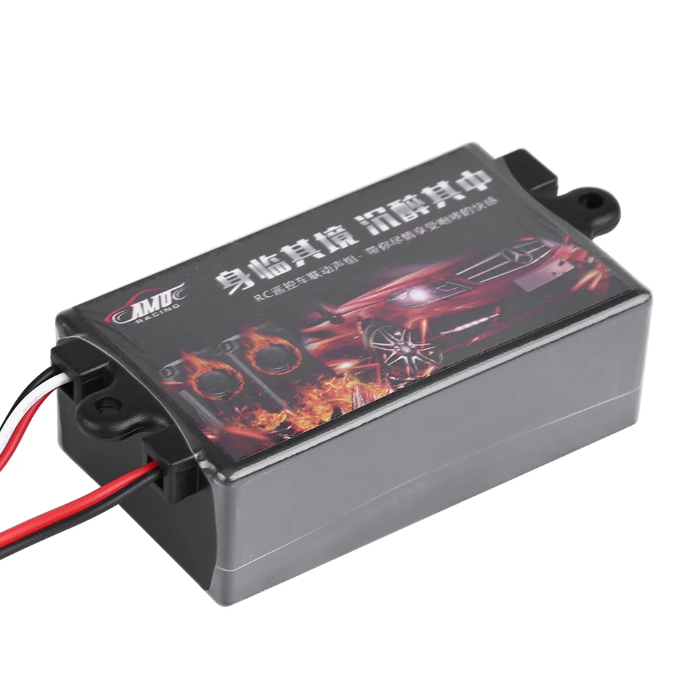 Module simulateur sonore moteur RC 1/10 avec haut-parleur pour voiture télécommandée