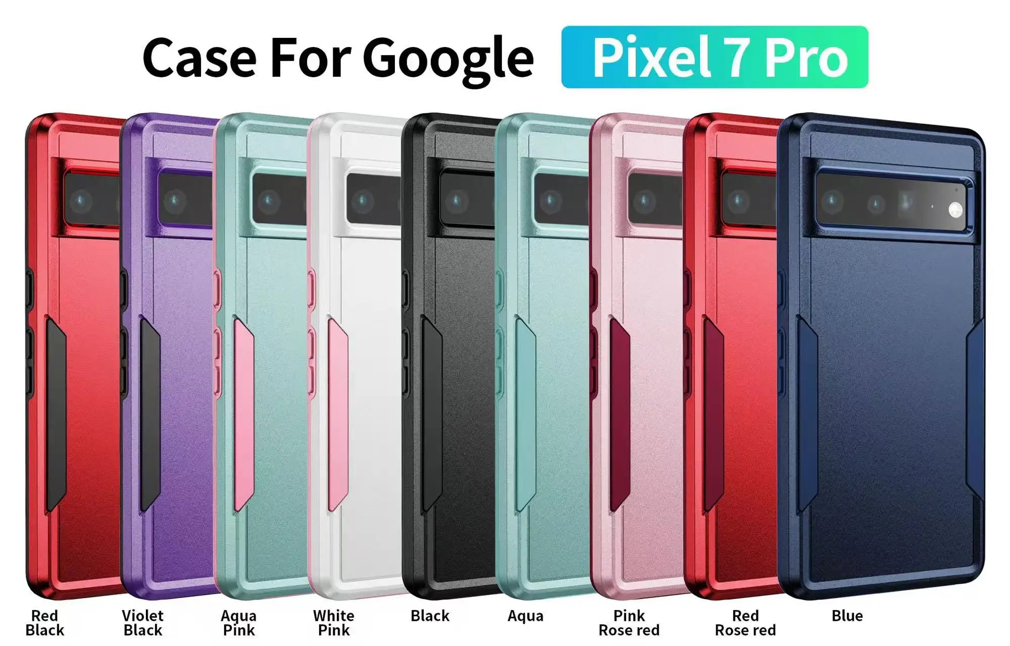Heavy Duty Shockproof Anti-Scratch Rugged Protective Case with Full Cover