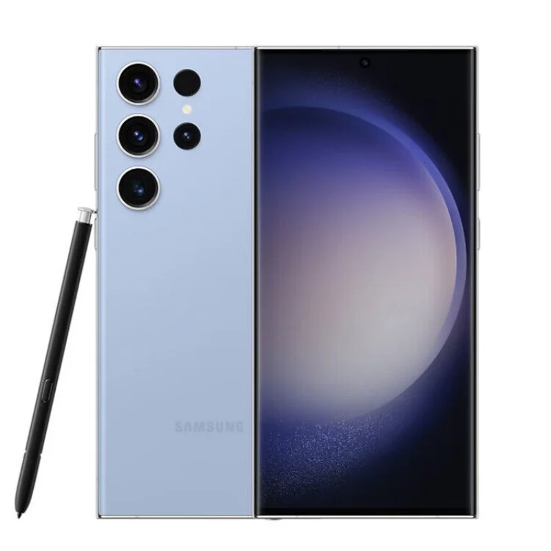 C Samsung S23 Ultra 5G S918U S918U1 Original 6.8" AMOLED ROM 256GB/512GB/1TB Snapdragon NFC Unlocked US Version Cell Phone S23U