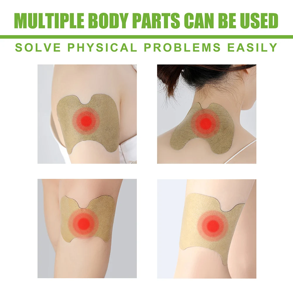 10pcs Mugwort Pain Relief Patch Relieve Joints Lumbar Cervical Vertebra Knee Leg Muscle Bone Pain Health Patch For Elderly