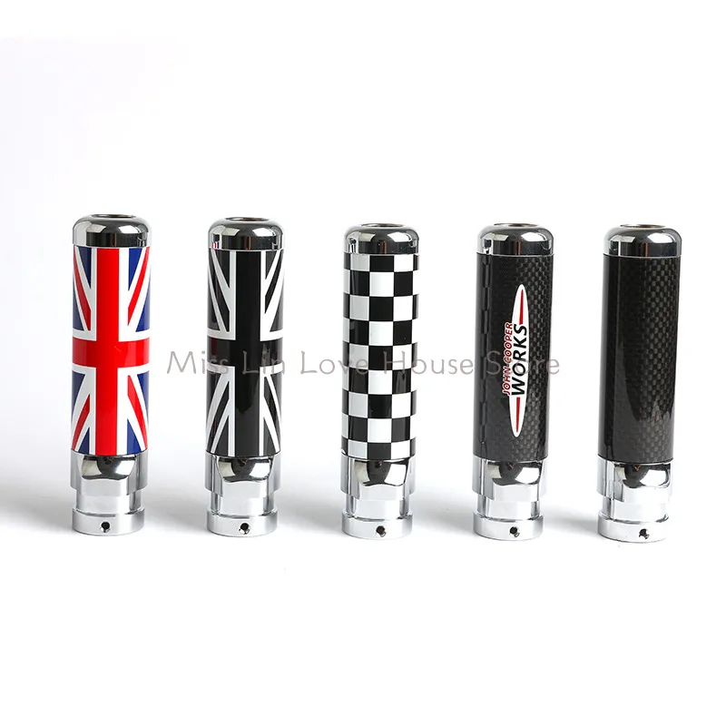 HandBrake Lever Decoration Cover For MINI CooperR50 R52 R53 R55 R56 R57 R58 R59 Hand brake Grips Manual Car Styling Accessories hand brake cover,car interior accessories
