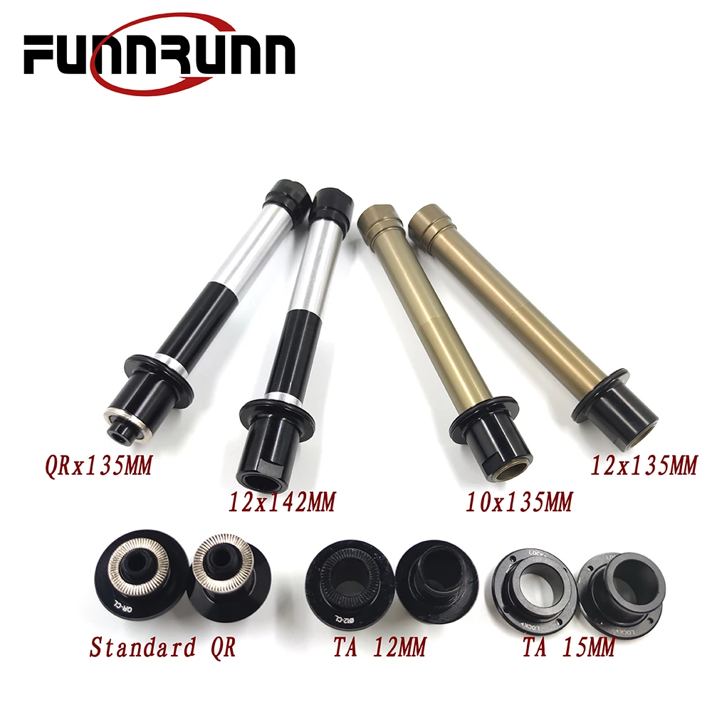 

Conversion Kits Front QR TA 12 15mm Endcaps Rear Axle QRx135 10x135 12x135 12x142 With Side Cap For Novatec D791SB-CL D792SB-CL