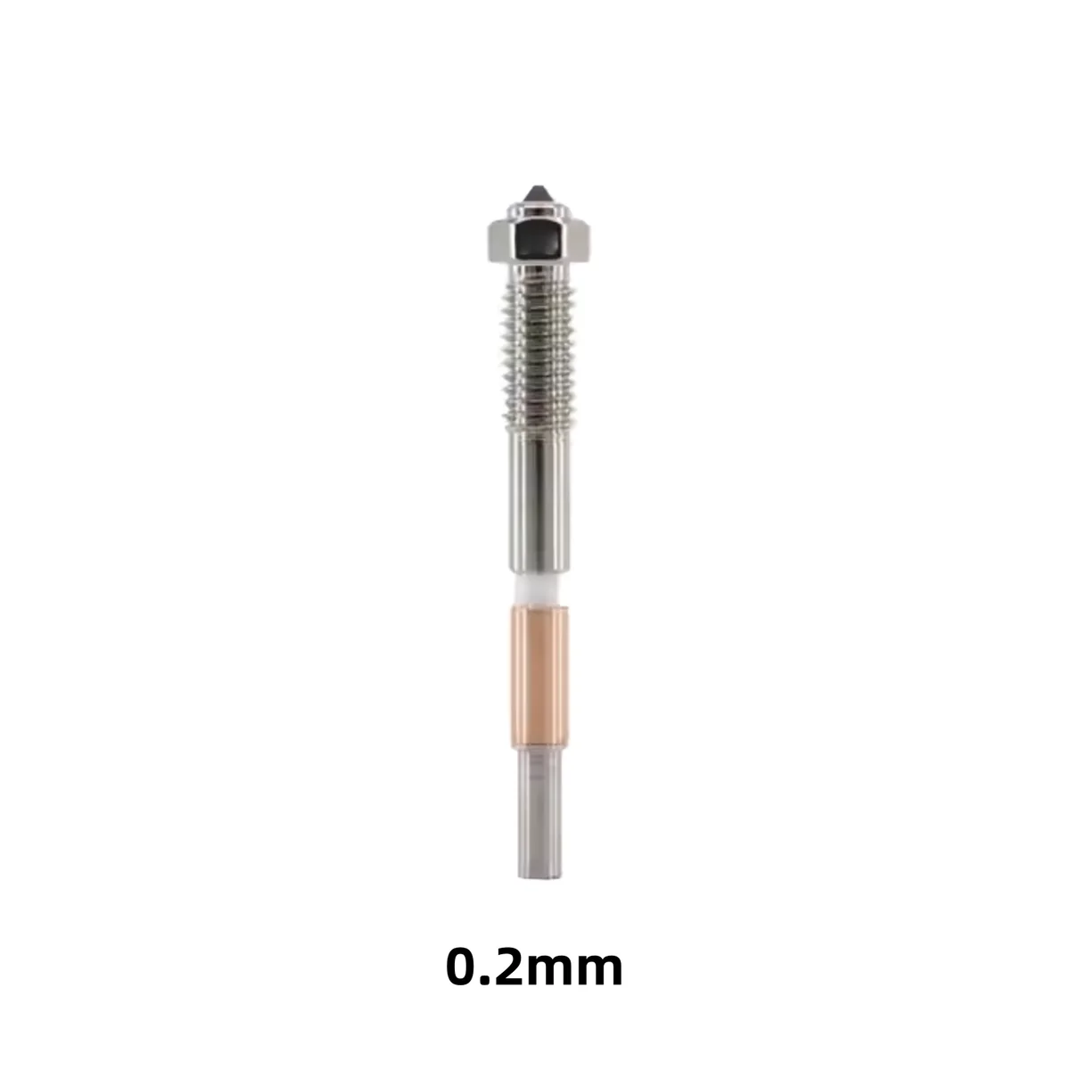 Hot End For QIDI Q2 Q2 Combo 3D Printer Bimetallic Quick replacement nozzle 0.2/0.4/0.6/0.8mm For QIDI Q2 Hotend Update parts — view 2