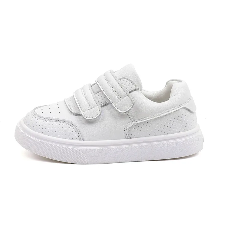 AOGT Autumn Children Shoes Genuine Leather Boy Girl Casual Shoes Fashion Soft Comfortable Non-Slip Rubber Sole Kids Sneaker 3