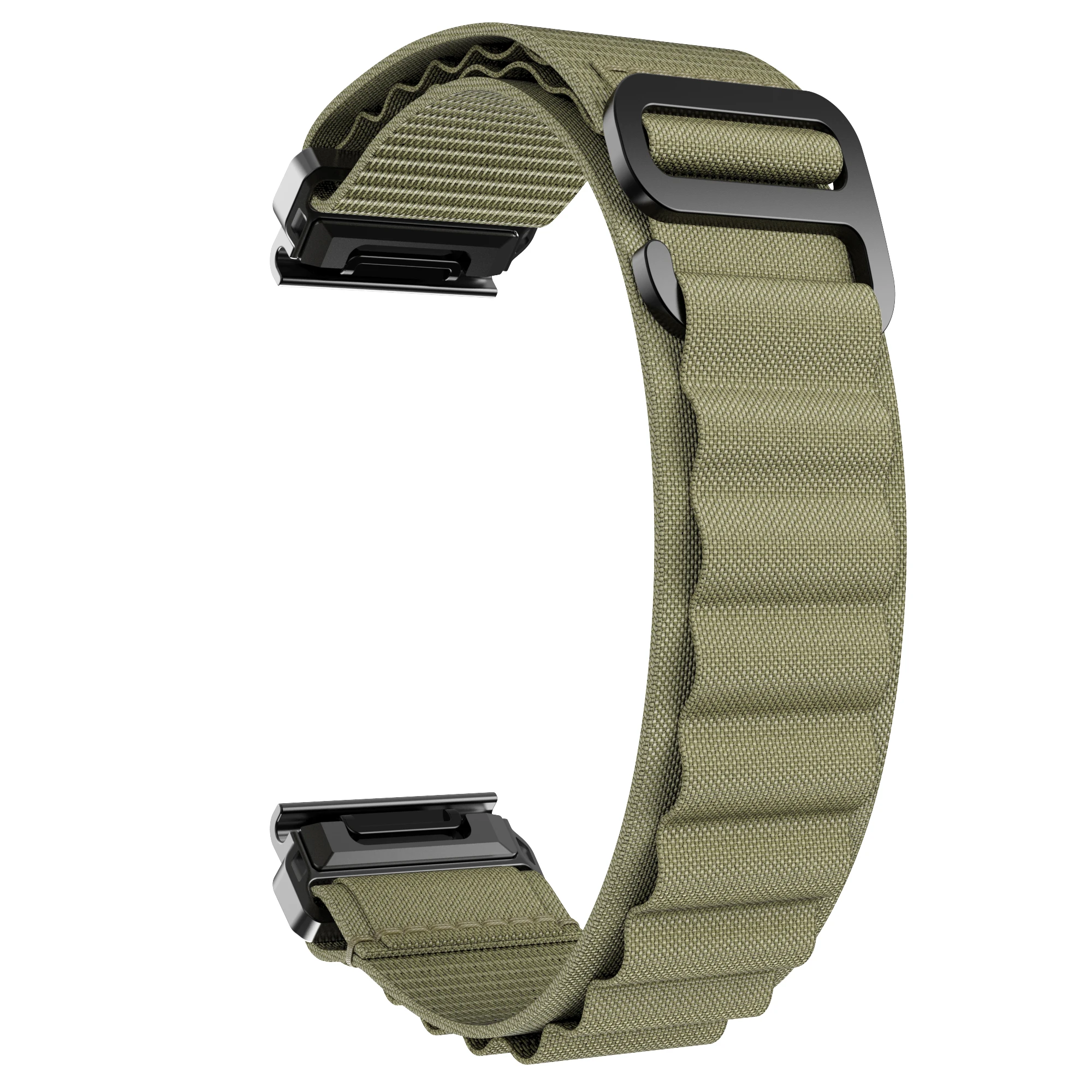 Durable QuickFit Outdoor Sports Nylon Watch Band - 22mm/26mm