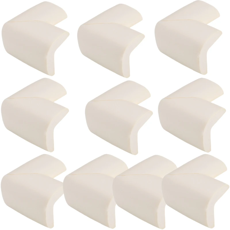 10-Pack Soft Foam Child Safety Corner Protectors with Adhesive