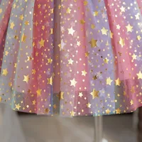 Robe de princesse K-Pop Hunters Zoey Mira Rumi pour filles, robes de fête d'anniversaire pour enfants, vêtements en Tulle sans manches pour enfants de 1 à 5 ans 5