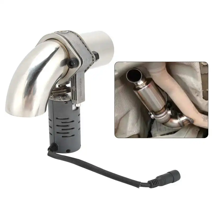 304 Stainless Steel Car Electric Exhaust Valve Muffler Cutout Pipe