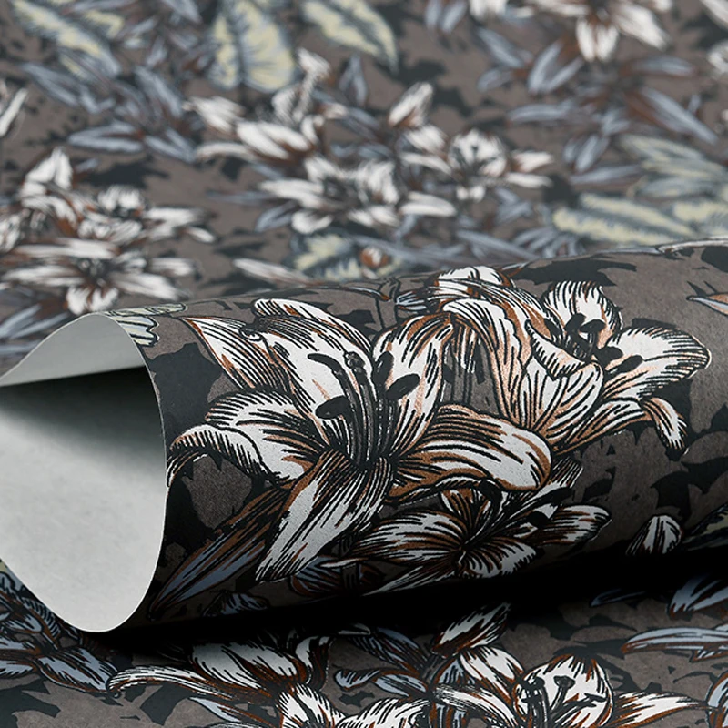 Non Woven Pastoral Floral Tv Background Flower Wallpaper Light Luxury American Retro Country Wallpaper 8 S32c878f335b347c79f7795dd9c67b5a0I