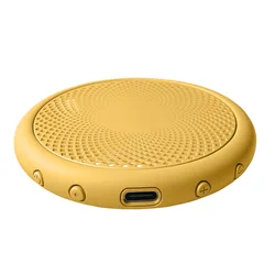 Under - Pillow Bluetooth Speaker with Sleep Mode, White Noise, and TF Card Playback (Yellow)