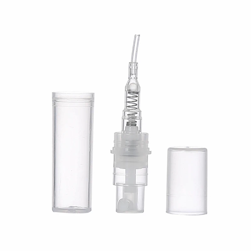 200pcs/lot 2ML Transparent Plastic Spray Bottle Small Cosmetic Packing Atomizer Perfume Bottles Atomizing Spray Liquid Container spray bottle perfume bottle mini perfume bottle
