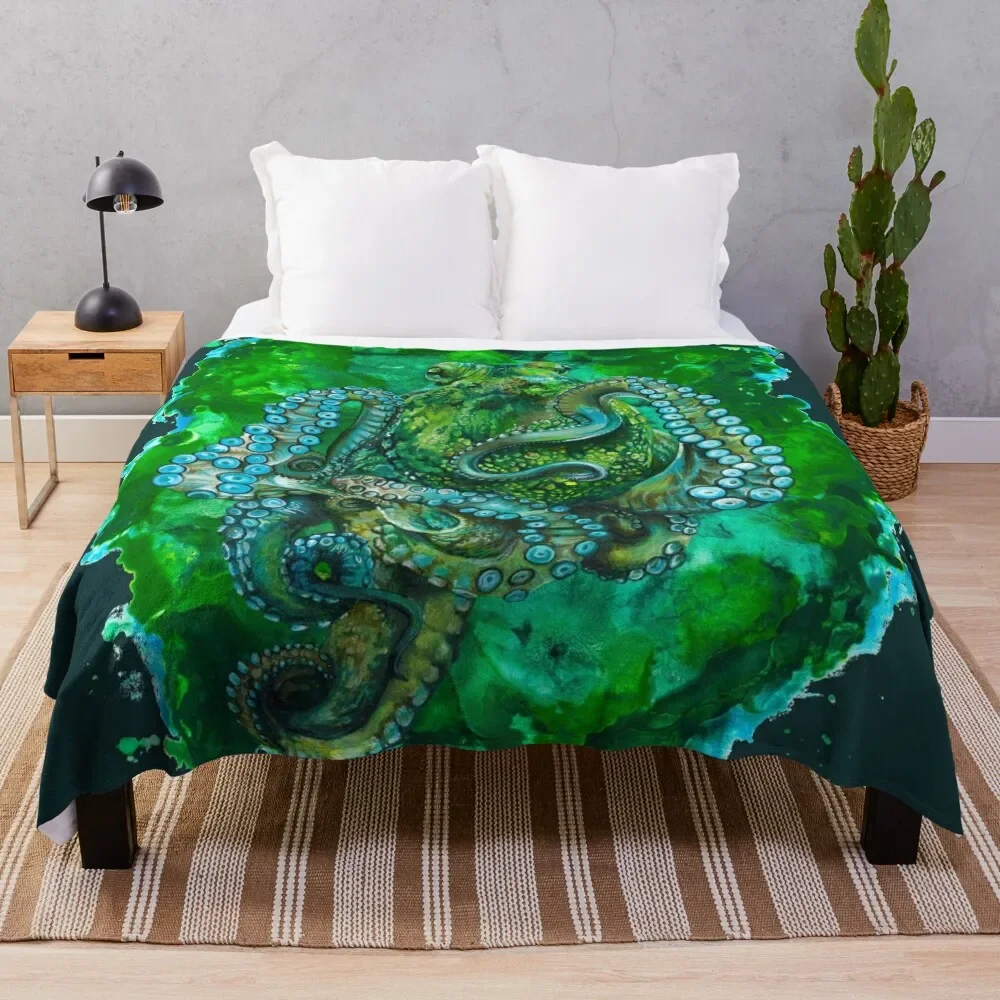

Octopus 3 Throw Blanket For Baby Sleeping Bag Blankets