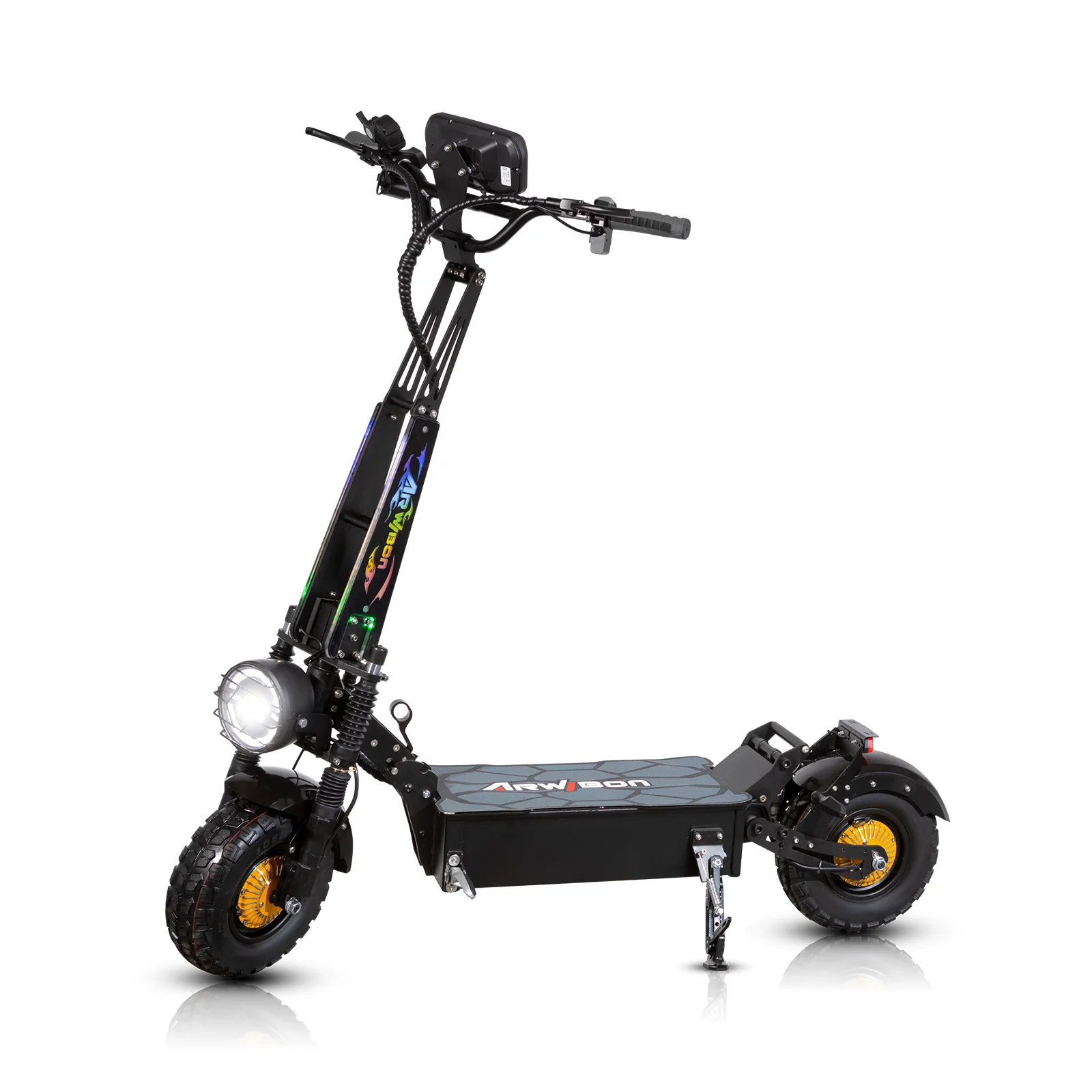8000W dual motor 60V 65AH battery Adult Electric Scooter 13-inch tire M01 China warehouse