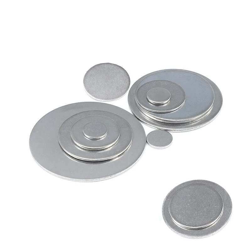 2 Lamiere Rotonde In Acciaio Inox 304 - Spessore 2mm, Diametro 100mm | Per Fai Da Te E Lavorazioni - Foto 10