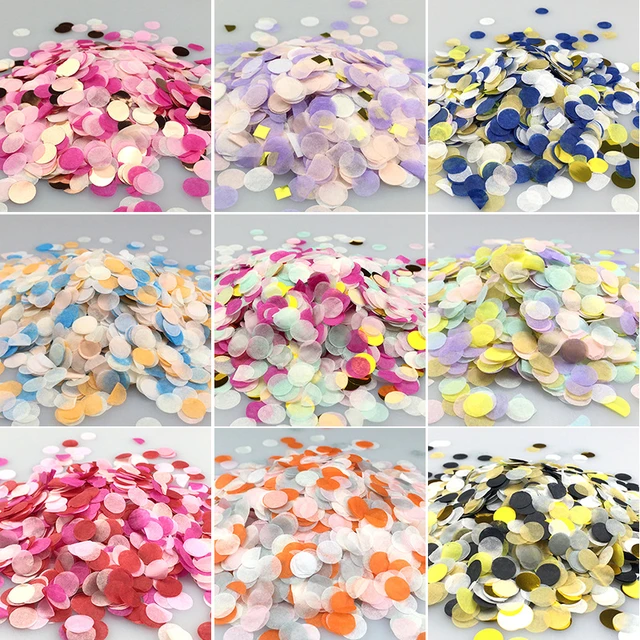 COM-FOUR® 1000g Saco de confeti en colores brillantes - Decoraciones para  fiestas, el año nuevo y cumpleaños - Bolsas de confeti multicolor :  : Hogar y cocina