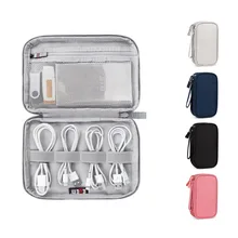 

Portable Storage Bag for Charger Digital USB Gadget Power Bank Cables Wires Travel Electronic Accessories Protection Storage Bag