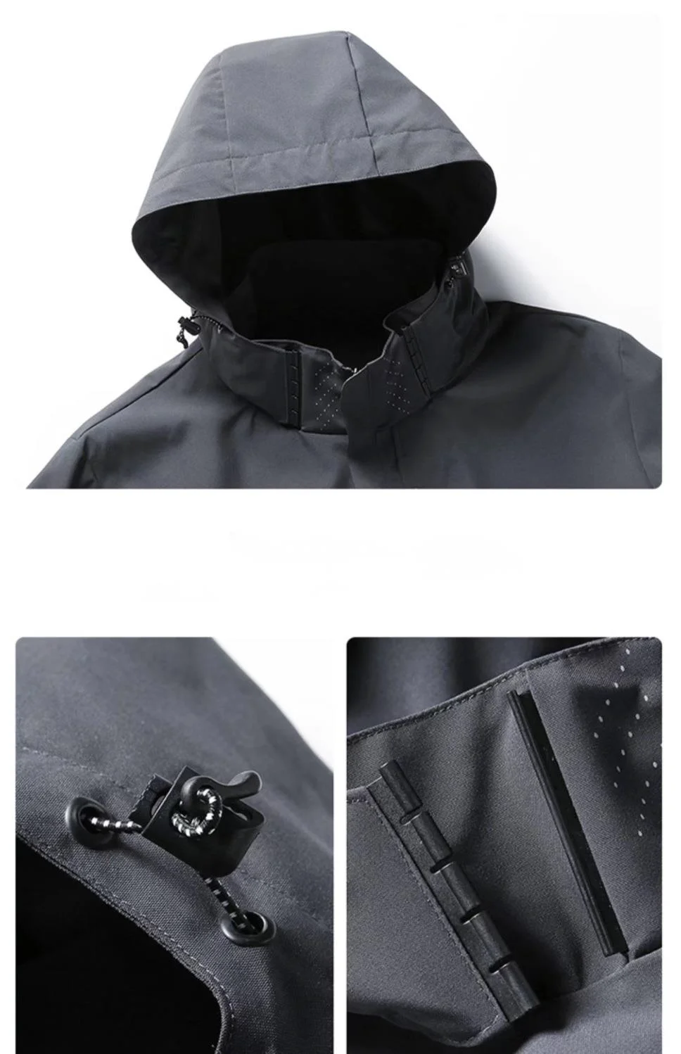 Semir Group GSON sports men's women's three in one assault suit spring and autumn thin couple waterproof jacket_voghion.com