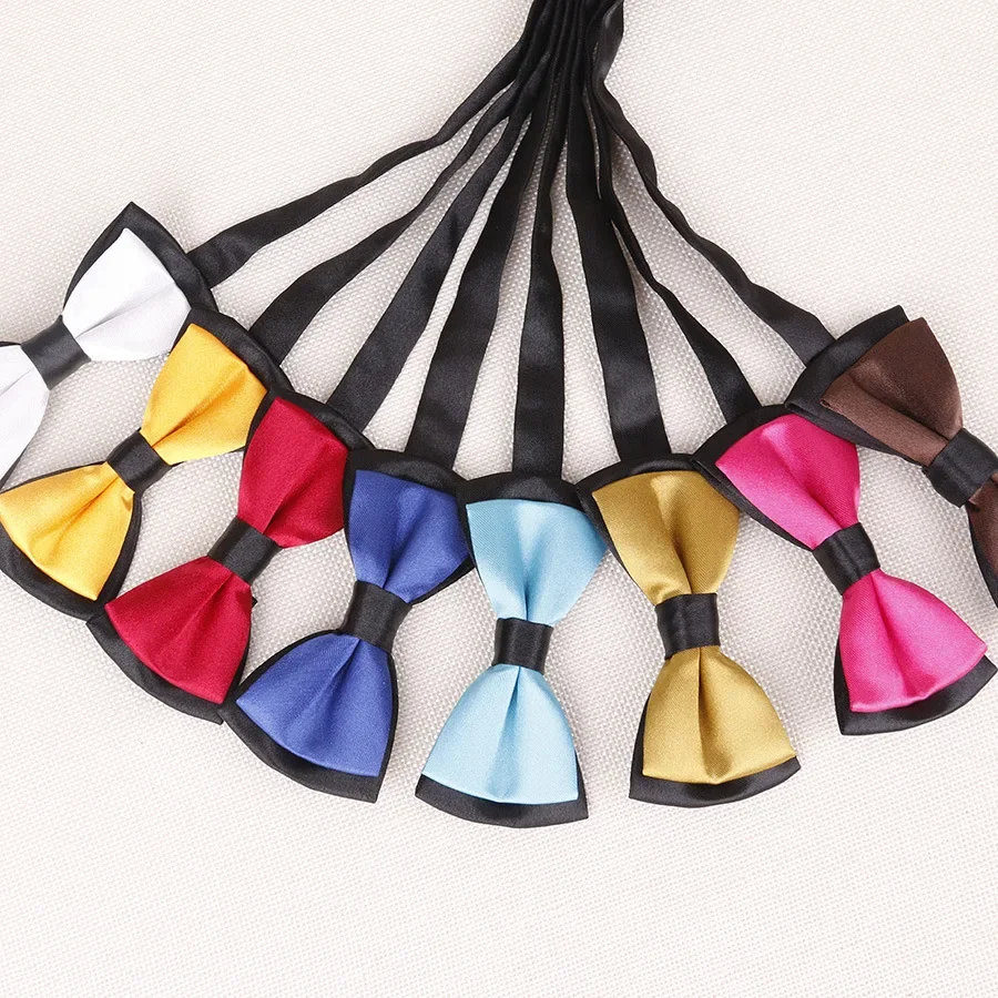 Bow tie Wedding classic kid suit neckwear baby boy's adjustable bowtie