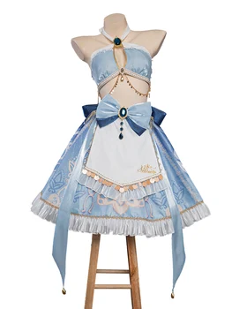 In Stock UWOWO Nilou Cosplay Genshin Impact Sumeru Cosplay Nilou Costume Fanart Maid Ver Hydro