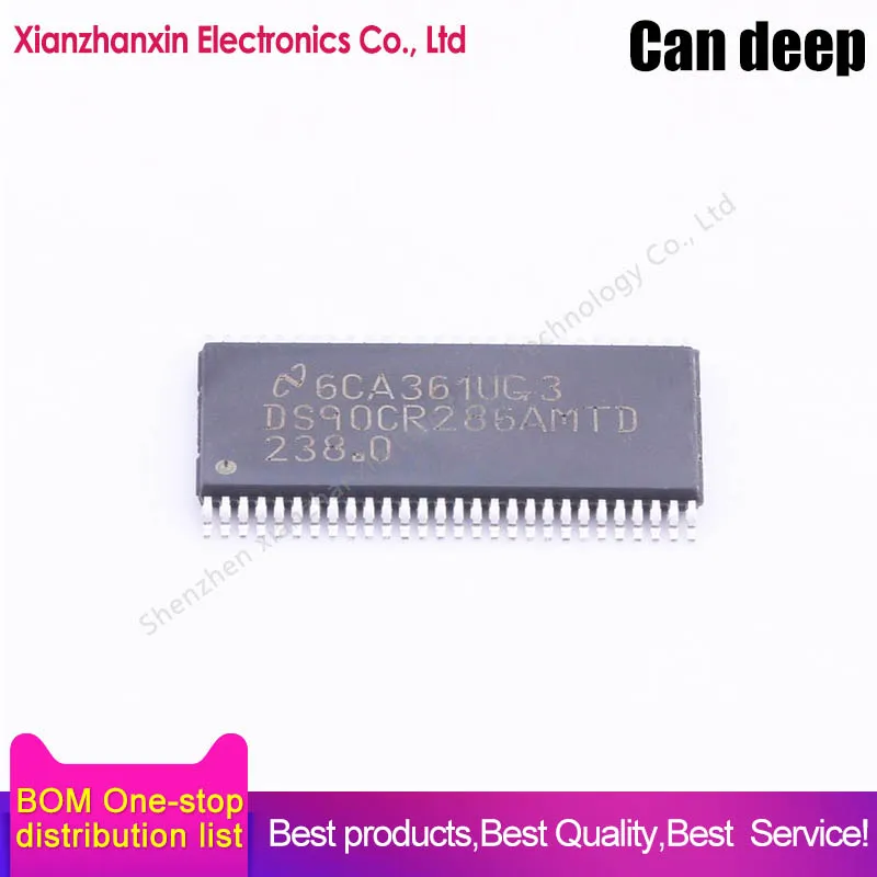 

1~5pcs/lot DS90CR286AMTDX DS90CR286AMTD DS90CR286 TSSOP56 The receiver IC