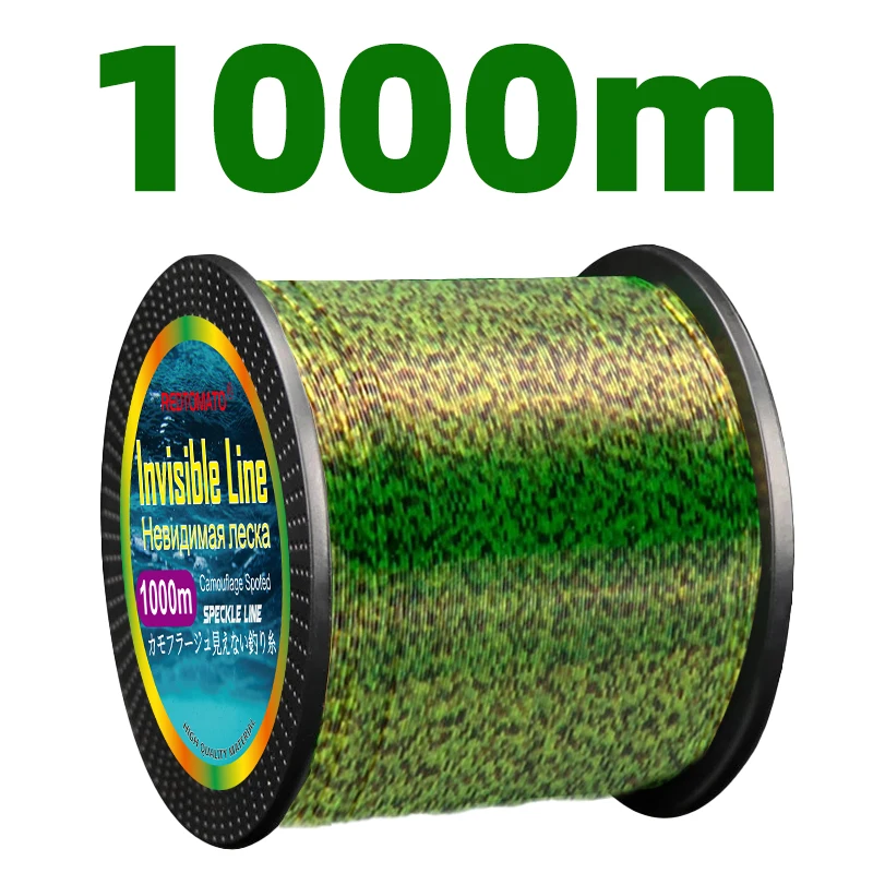 High-Performance Fluorocarbon Coated Invisible Monofilament Fishing Line